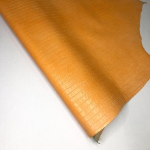 Кожа Крокодил танго, oranj оранжевый CH