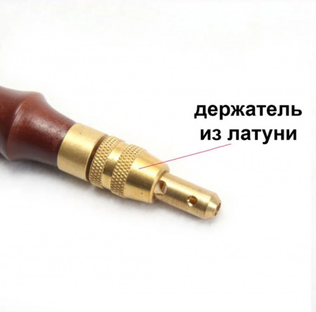 Кожа Торцбил 5 в 1, с латунным держателем, Канавкорез, разметчик, торбил 0.8, 1.0, 1.2 мм